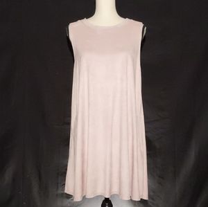 Vibe Sleeveless Blush Swing Dress